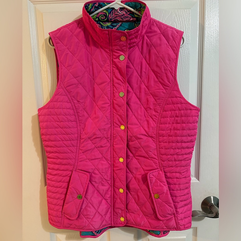 Lilly Pulitzer Quilted Vest